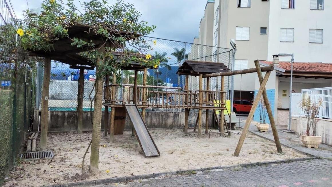 Apartamento Com Piscina Churrasqueira Em Ubatuba Exterior photo