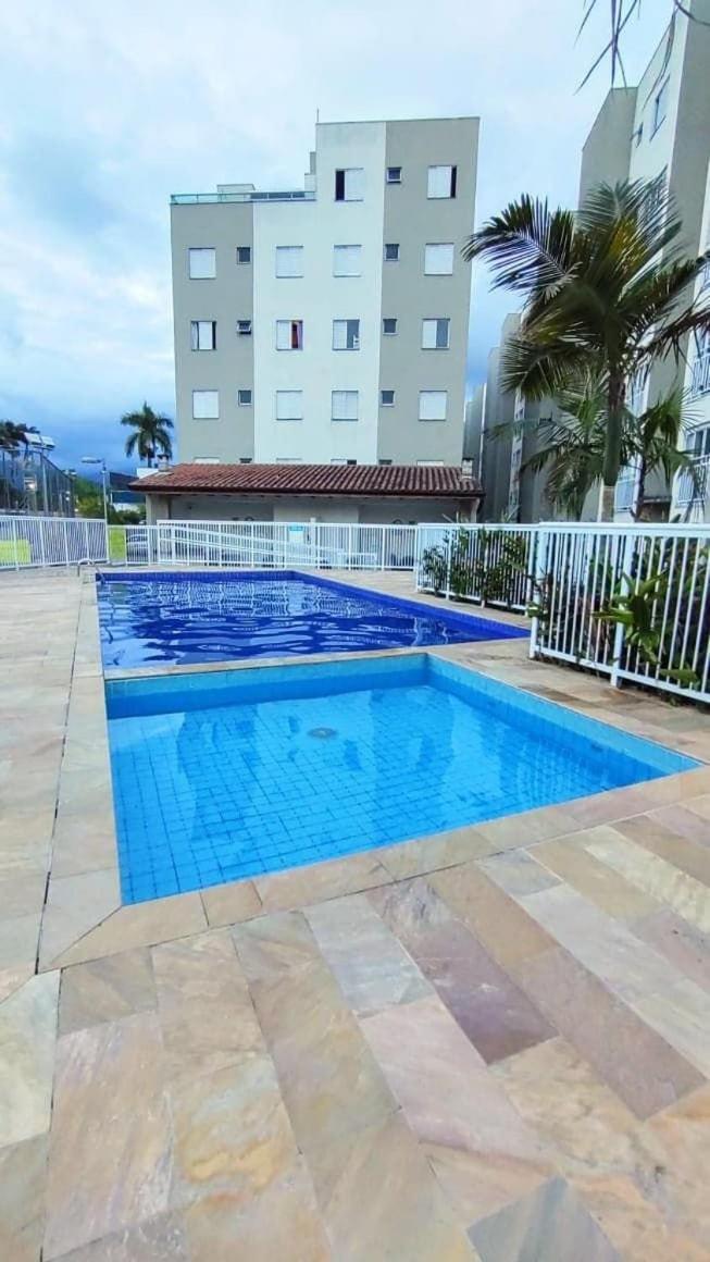 Apartamento Com Piscina Churrasqueira Em Ubatuba Exterior photo